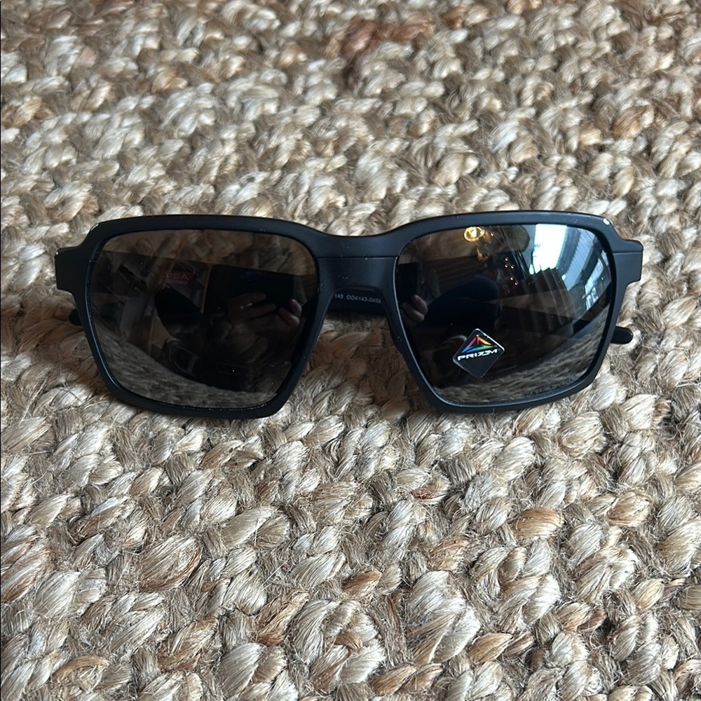 Oakley Parlay Matte Black; PRIZM Black Polarized Sunglasses